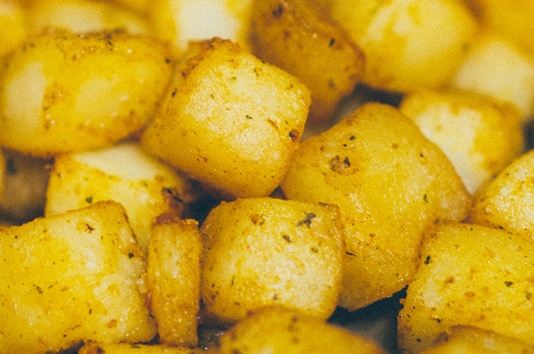 Patate al forno gustose