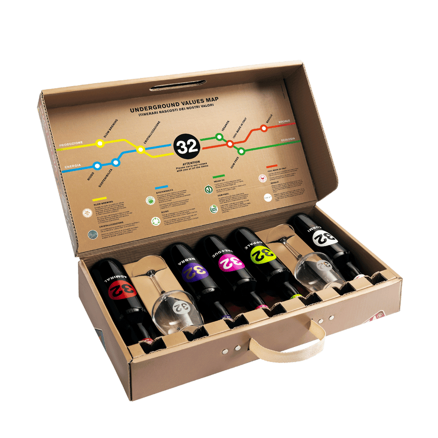 Voyage 32 con Calici - Confezione vuota